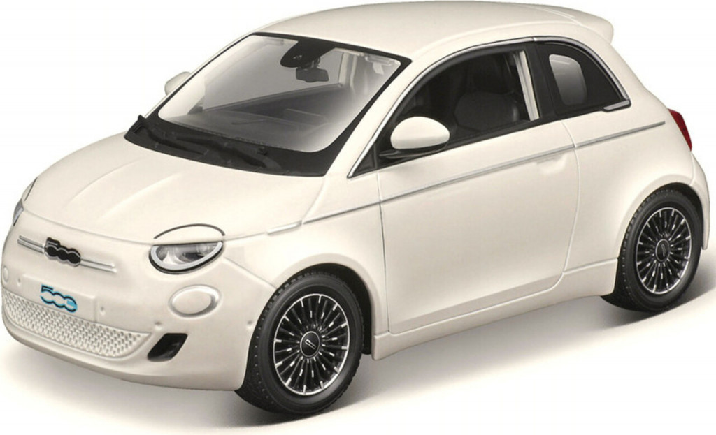 Bburago Bburago 1:24 Plus - Fiat 500e (2023) - white