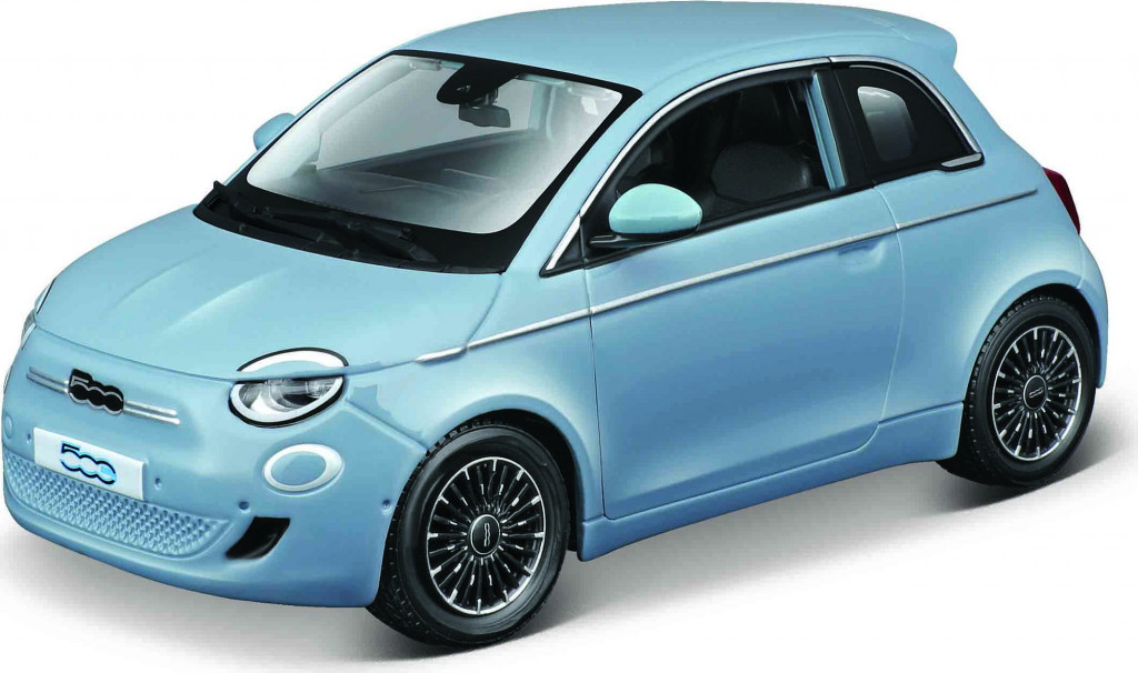 Bburago Bburago 1:24 Plus - Fiat 500e (2023) - Blue