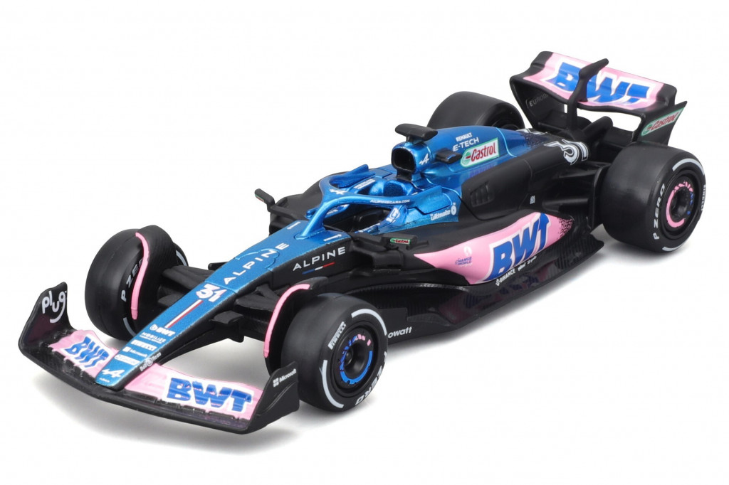 Bburago Bburago 1:43 RACE Formula F1 - BWT Alpine F1 Team A524 (2024) #31 (Esteban Ocon)