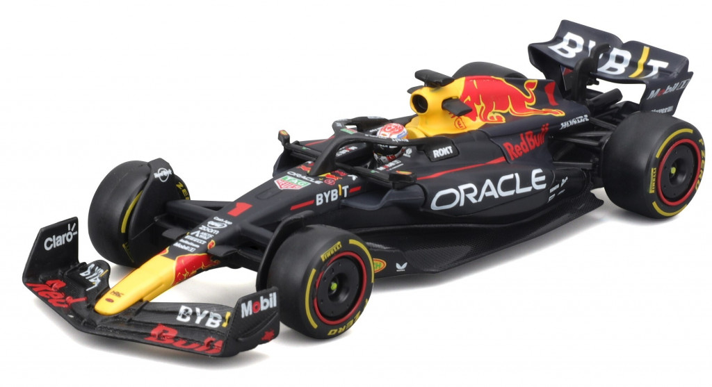 Bburago Bburago 1:43 RACE Formula F1 - Red Bull Racing RB20 (2024) #1 (Max Verstappen) - with driv