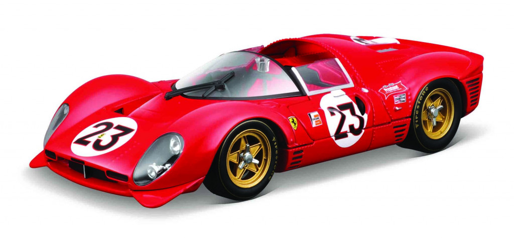 Bburago Bburago 1:24 Ferrari  Racing MODEL KIT - 330 P4 Daytona 1967 - nr.23
