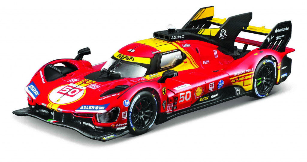 Bburago Bburago 1:43 Ferrari Racing 499P  nr.50- 24H Le Mans Champion 2024