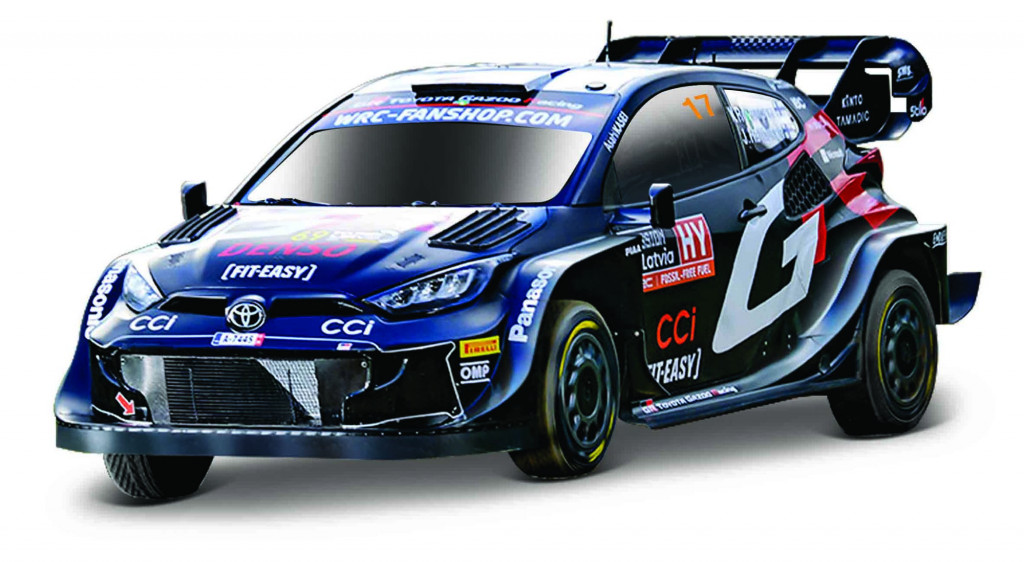 Bburago Bburago 1:43 Race Toyota GR Yaris Rally1 Hybrid Nr.17 (Ogier) - in decorative box