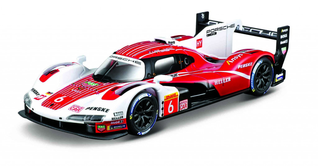 Bburago Bburago 1:43 Race Porsche 963 Nr.6 - in decorative box