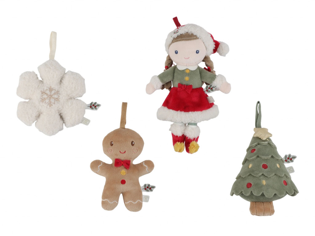 Little Dutch Vánoční ozdoby plyšové Rosa