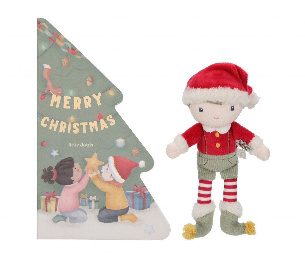Little Dutch Dárková sada s vánoční knížkou