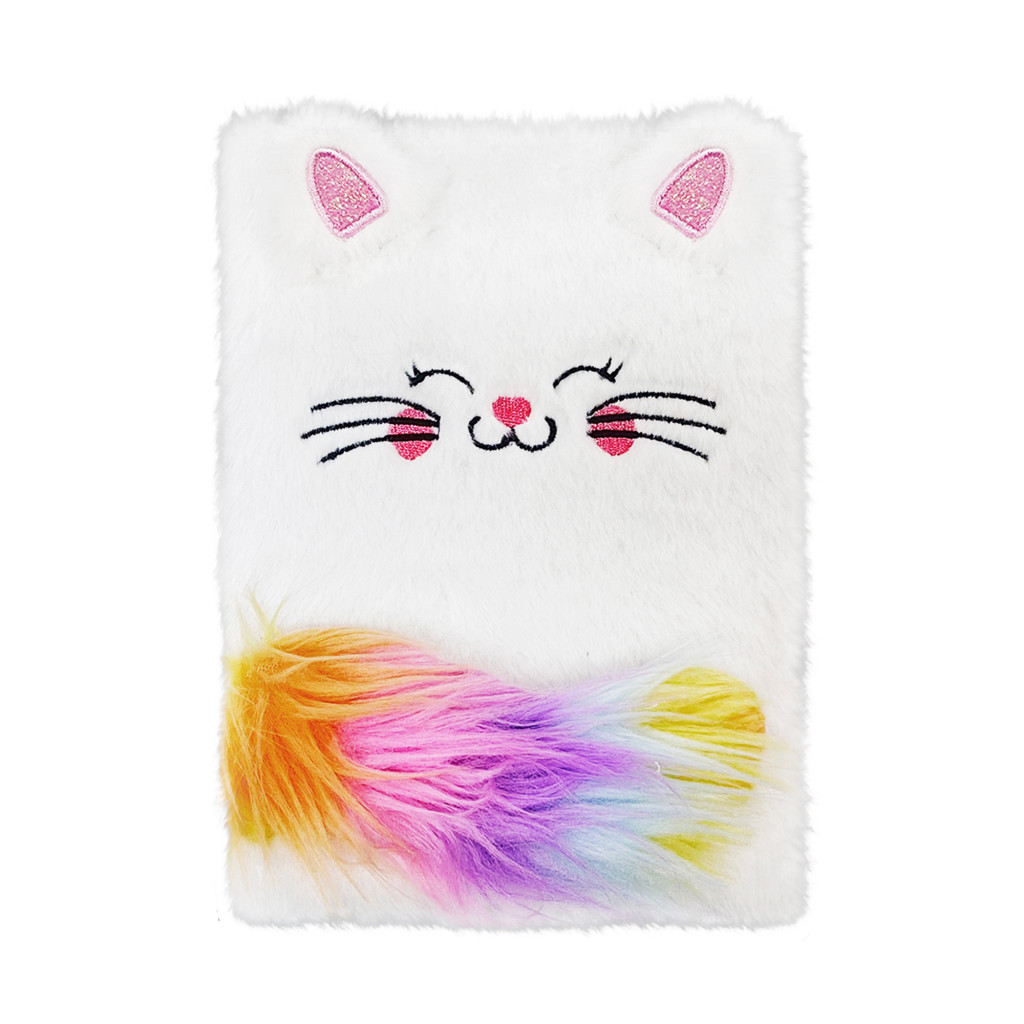 Albi Plyšový blok - Mačka s chvostíkom