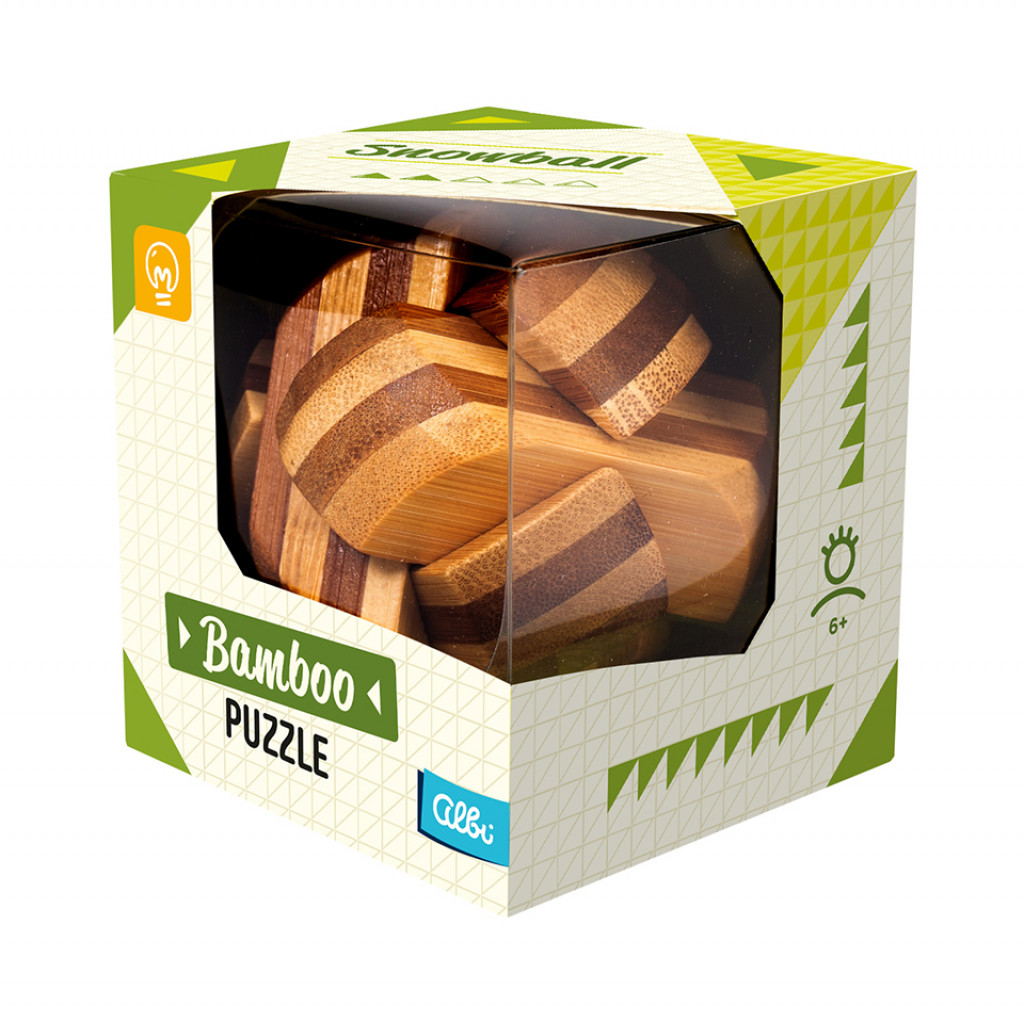 Albi Bambusový hlavolam - Snehová guľa