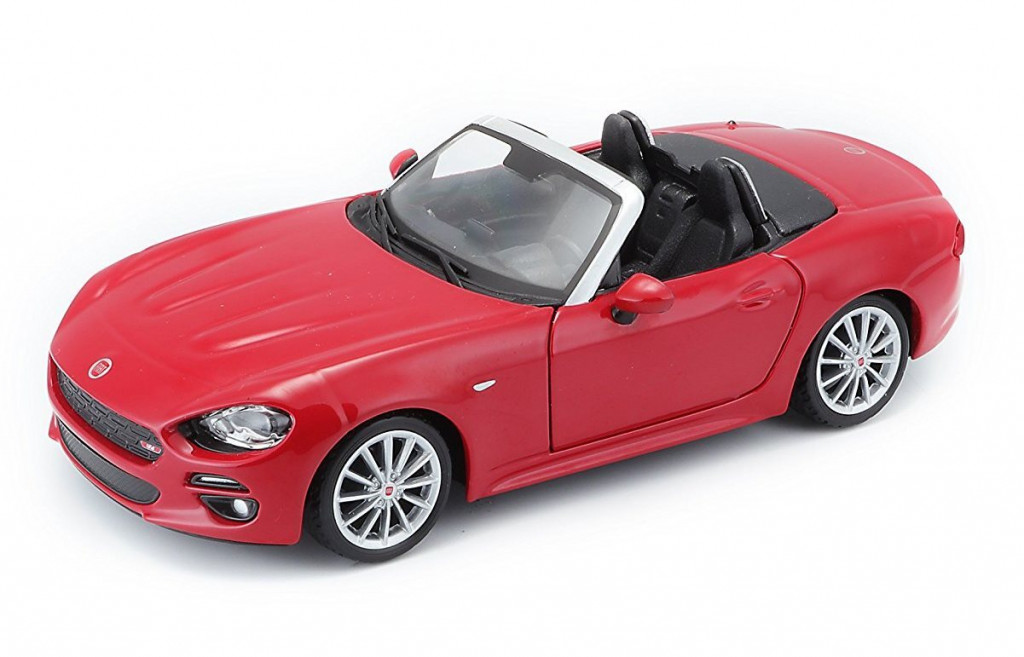 Bburago Bburago 1:24 Plus Fiat 124 Spider Red