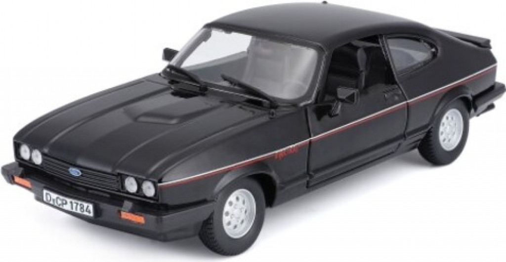 Bburago Bburago 1:24 Plus Ford Capri 1982 light Black
