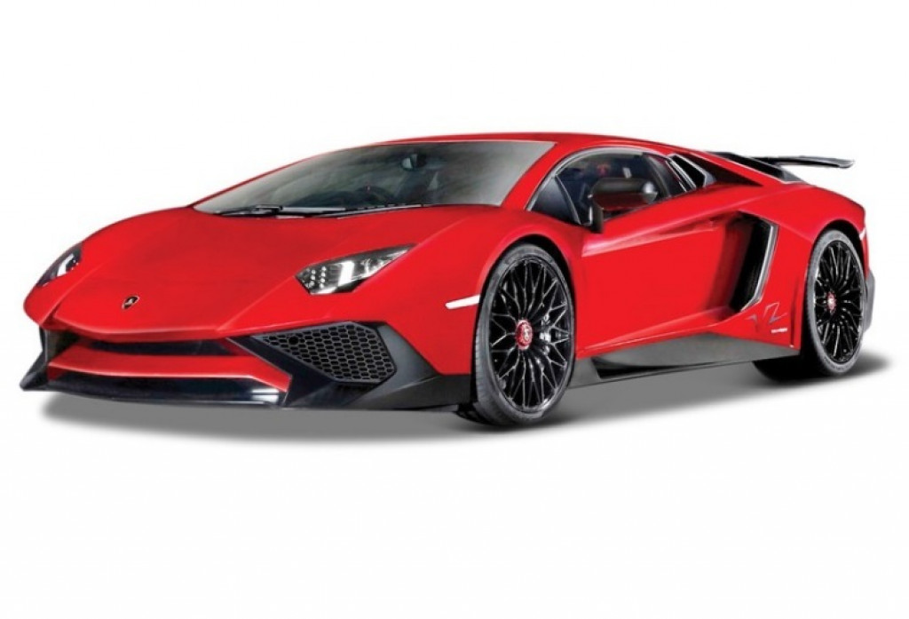 Bburago Bburago 1:24 Plus Lamborghini Aventador LP 750-4 SV Red