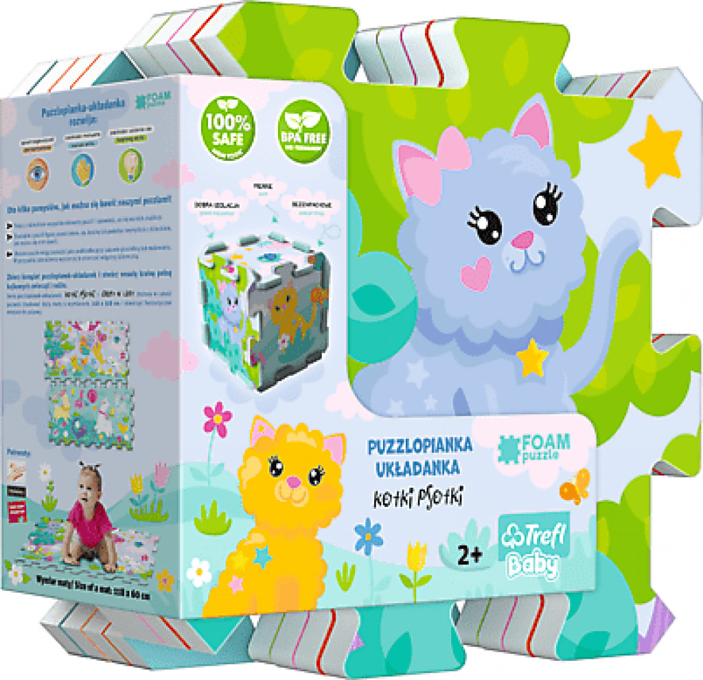 Trefl Trefl Penové puzzle - Mačiatka 2020