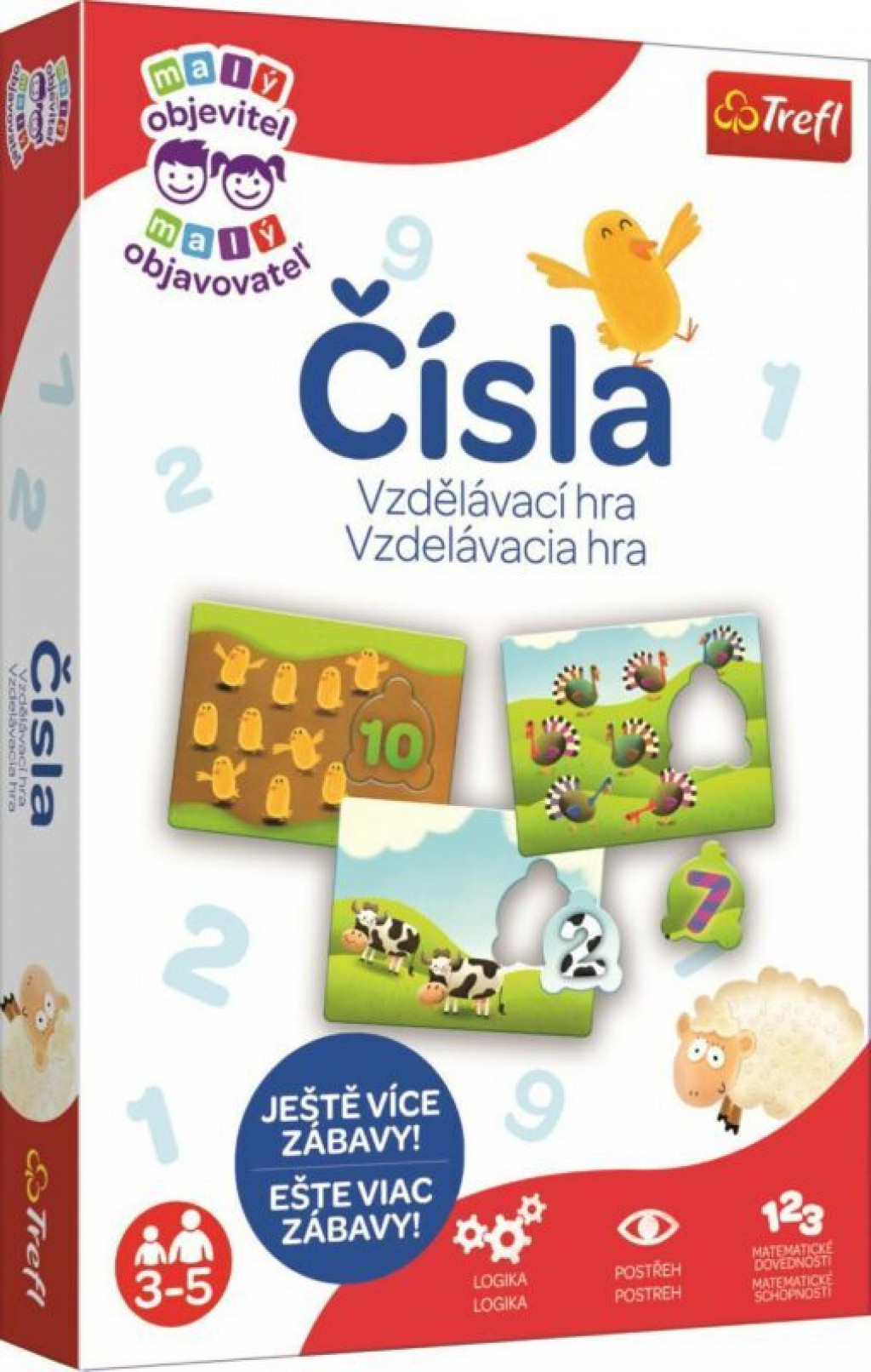Trefl Trefl Malý objeviteľ: Čísla Nová verzia SK/CZ