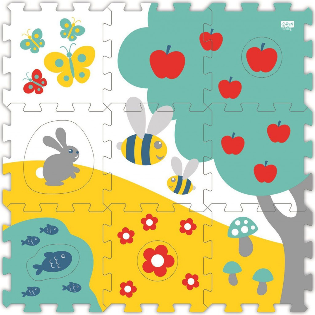 Trefl Trefl Moje prvé penové puzzle - Lúka