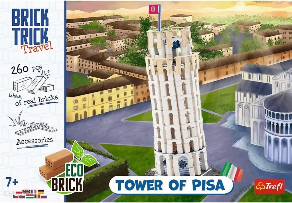 Trefl Trefl Brick Trick - Šikmá veža v Pise L