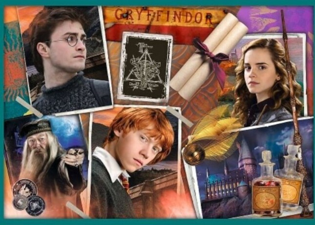 Trefl Trefl Puzzle 10v1 -  Vo svete Harryho Pottera