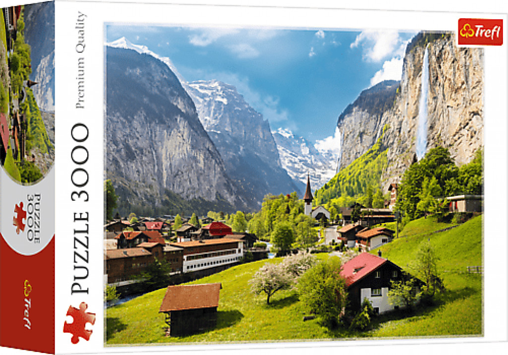 Trefl Trefl Puzzle 3000 - Lauterbrunnen, Švajčiarsko