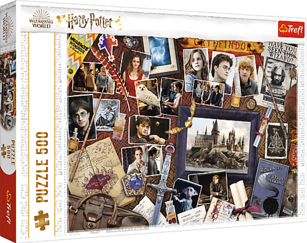 Trefl Trefl Puzzle 500 - Rokfortské spomienky / Harry Potter