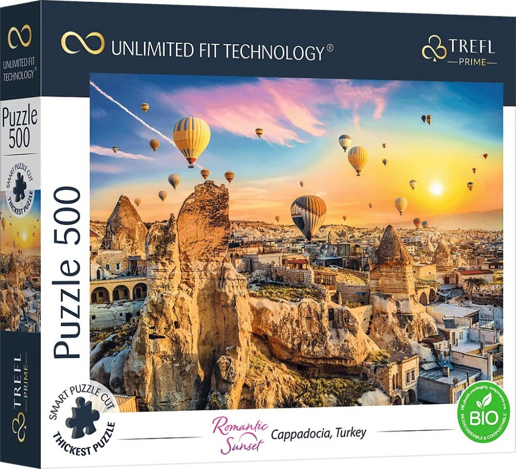 Trefl Trefl Prime puzzle 500 UFT - Romantický západ slnka: Kapadócia, Turecko