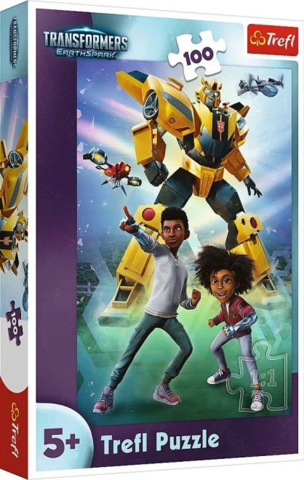 Trefl Trefl Puzzle 100 dielikov - Tím Transformerov / Hasbro Transformers