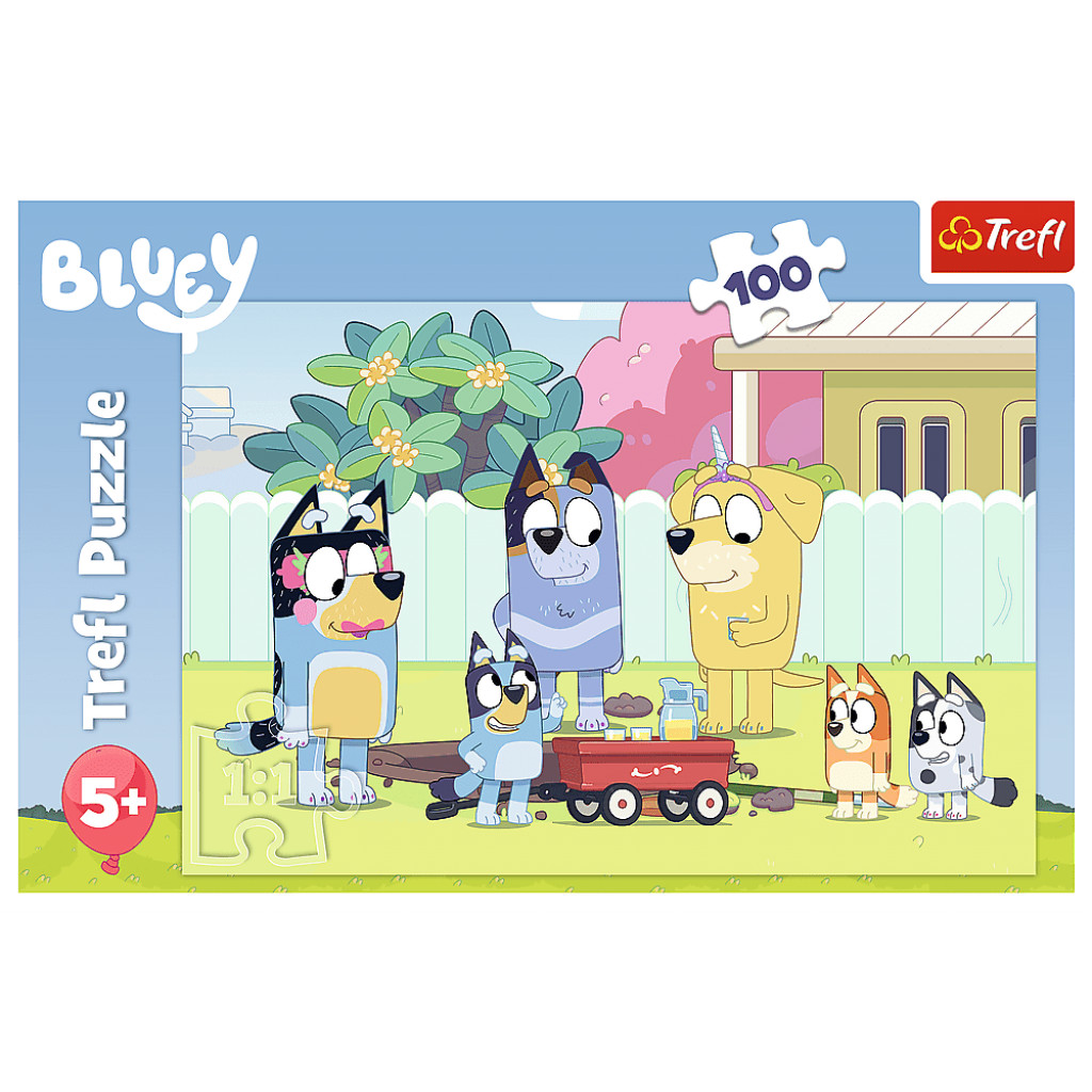 Trefl Trefl Puzzle 100 dielikov - Bluey / BBC