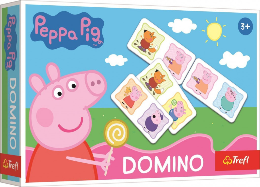 Trefl Trefl Hra - Domino mini - Peppa Pig