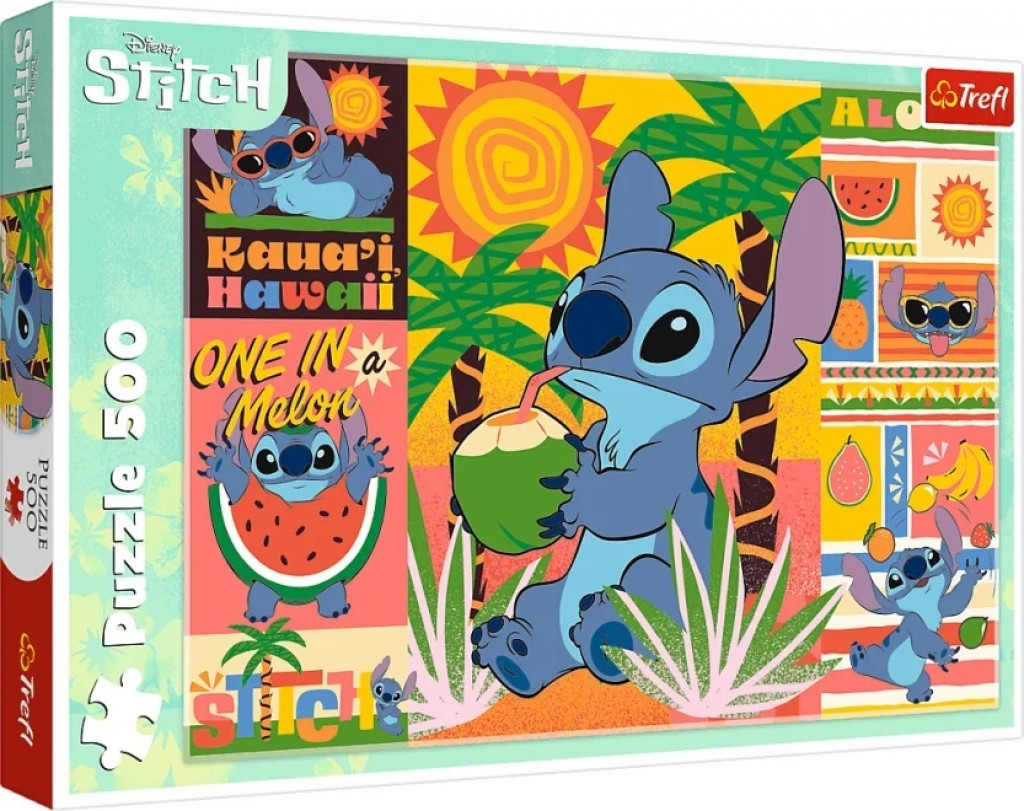 Trefl Trefl Puzzle Prázdniny so Stitch Lilo a Stitch