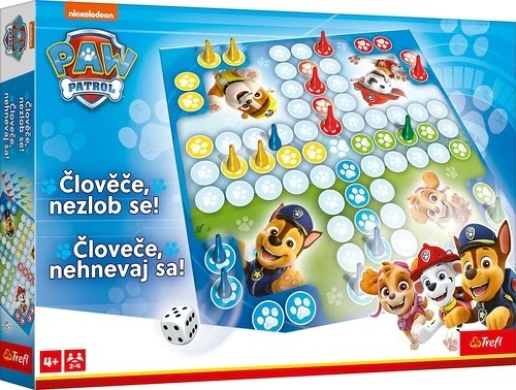 Trefl Trefl Hra Človeče, nehnevaj sa! Paw Patrol