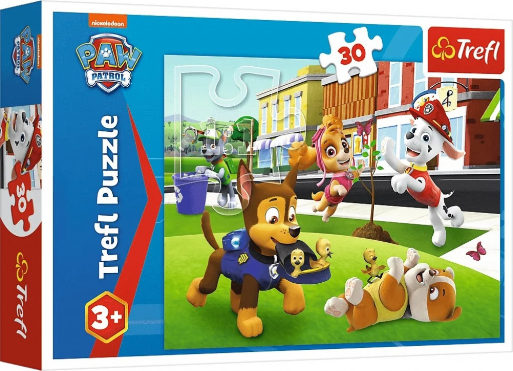 Trefl Trefl Puzzle Paw Patrol 30 ks. Psy v akcii
