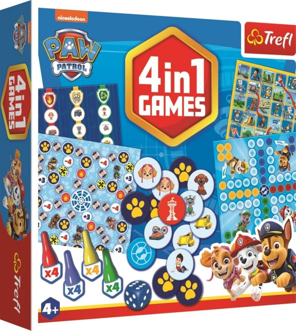 Trefl Trefl Hra Paw Patrol 4v1