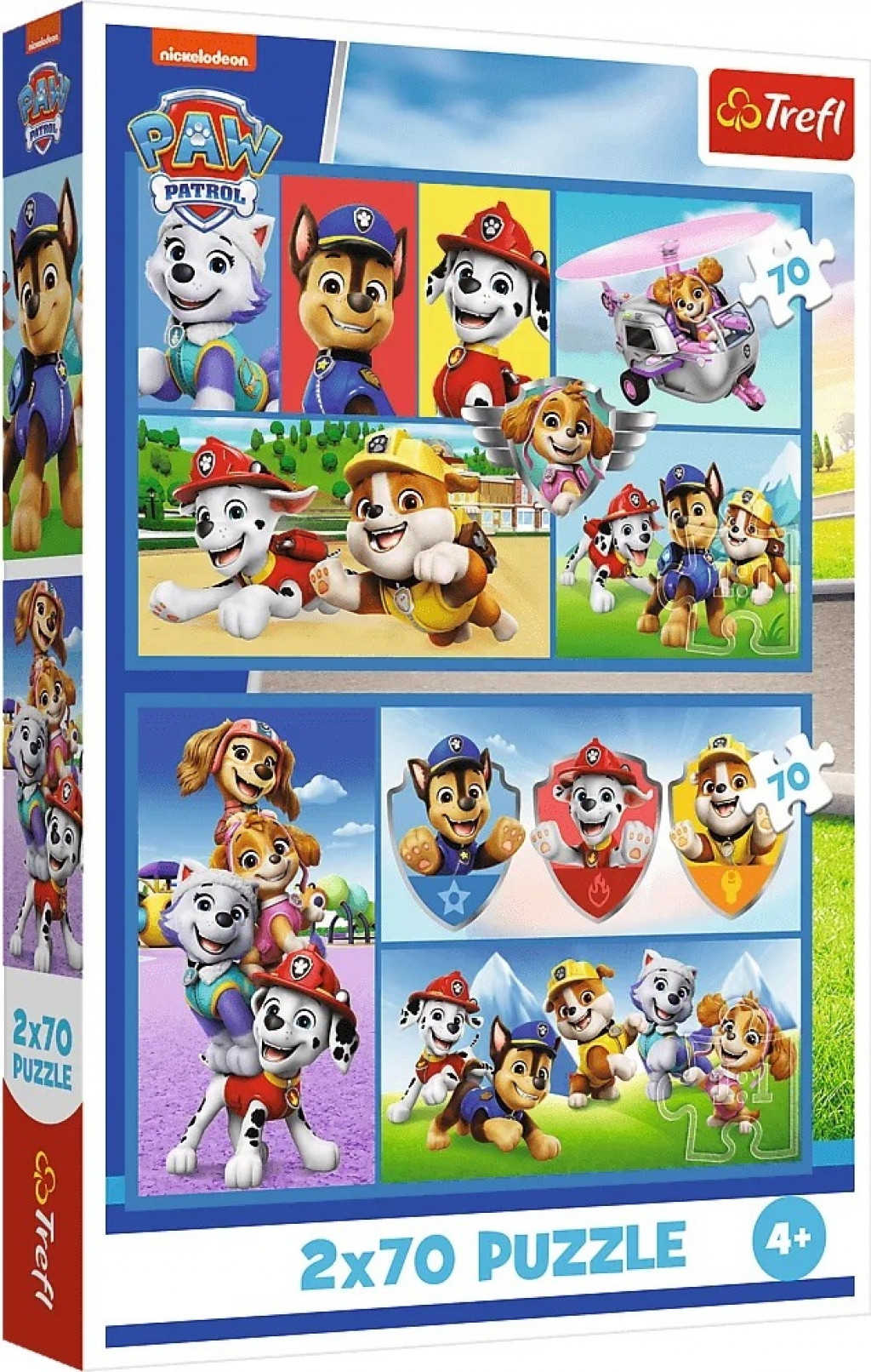 Trefl Trefl Puzzle 2 x 70 Pravidlá Paw Patrol