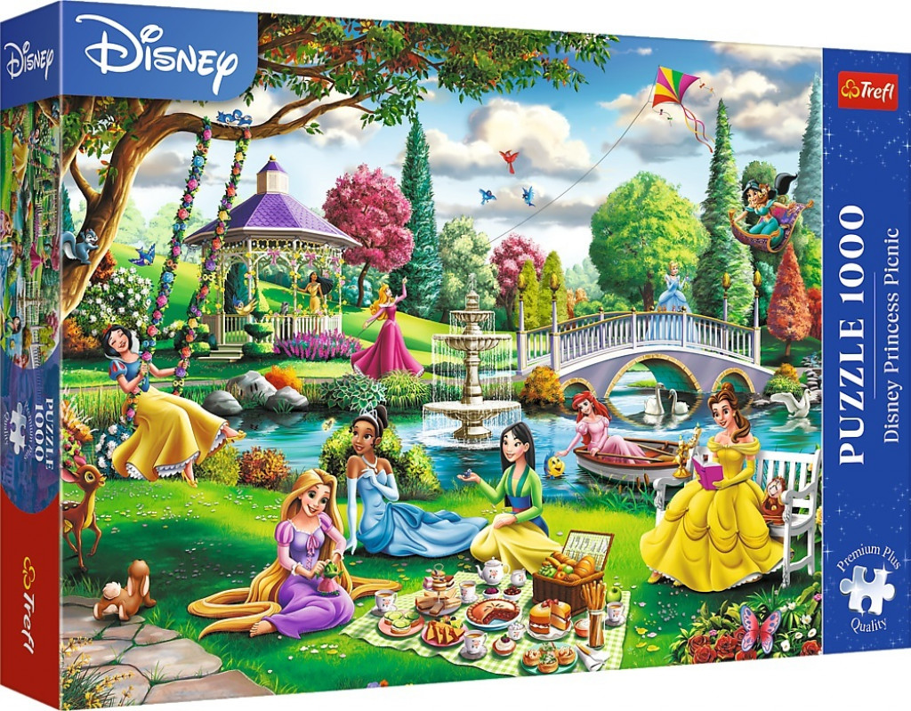 Trefl Trefl Puzzle 1000 Premium Plus Disney princezny