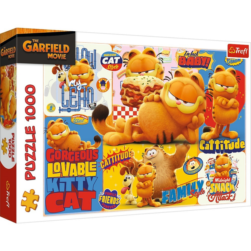 Trefl Trefl Puzzle 1000 Garfield
