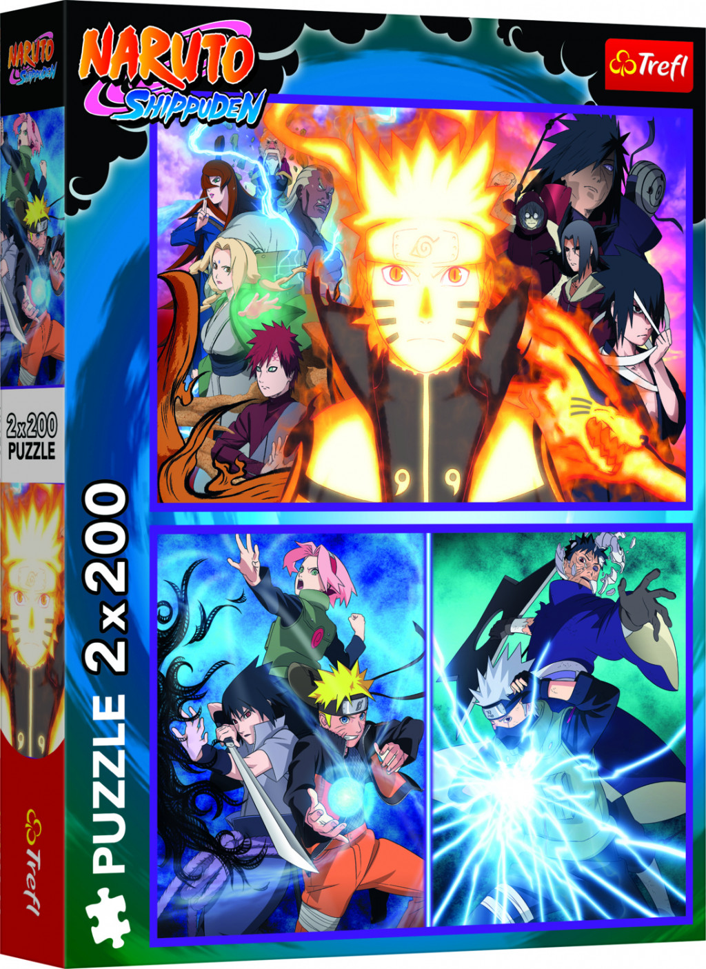 Trefl Trefl Puzzle 2x200 Nindža z dediny Hidden Leaf / Naruto