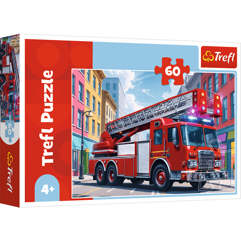 Trefl Trefl Puzzle 60 Poľnohospodárska technika - Kombajn