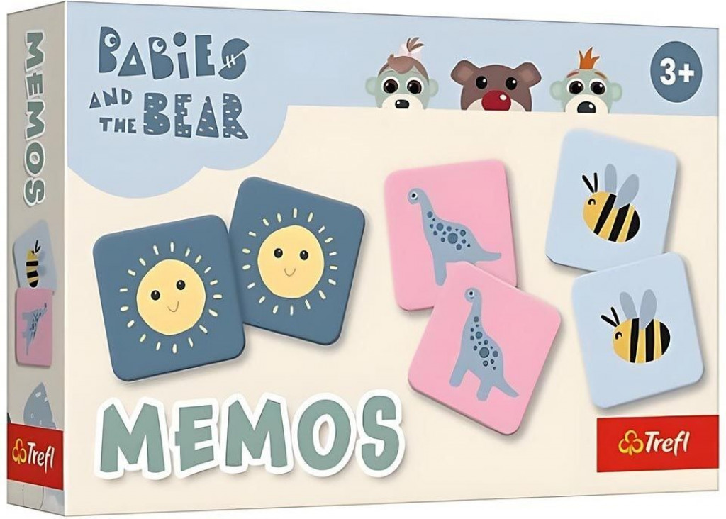 Trefl Trefl PEXESO mini Babies and Bear