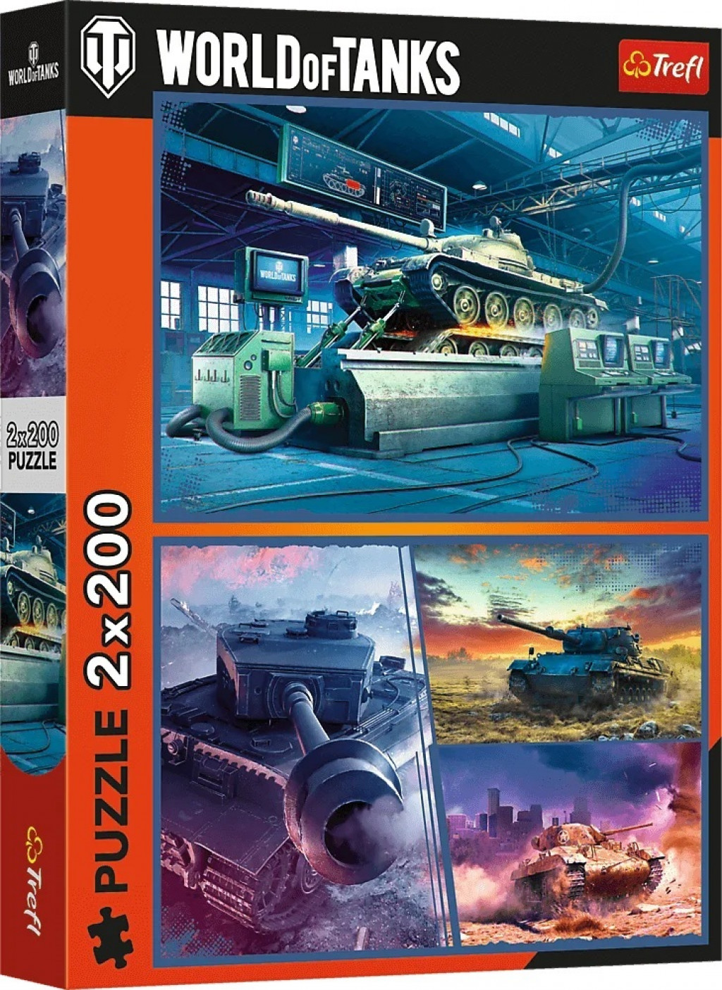 Trefl Trefl Puzzle World of Tanks: Obrnená misia 2x200 dielikov