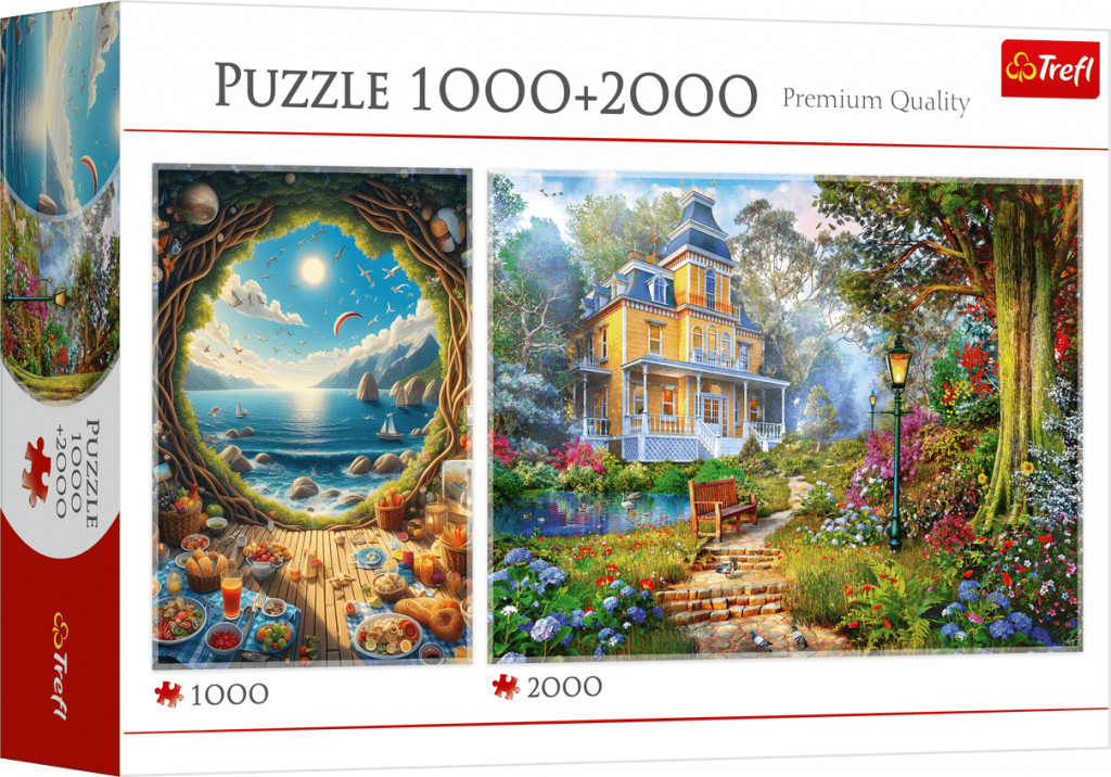 Trefl Trefl Puzzle 1000+2000 Sea; Sunny Residence