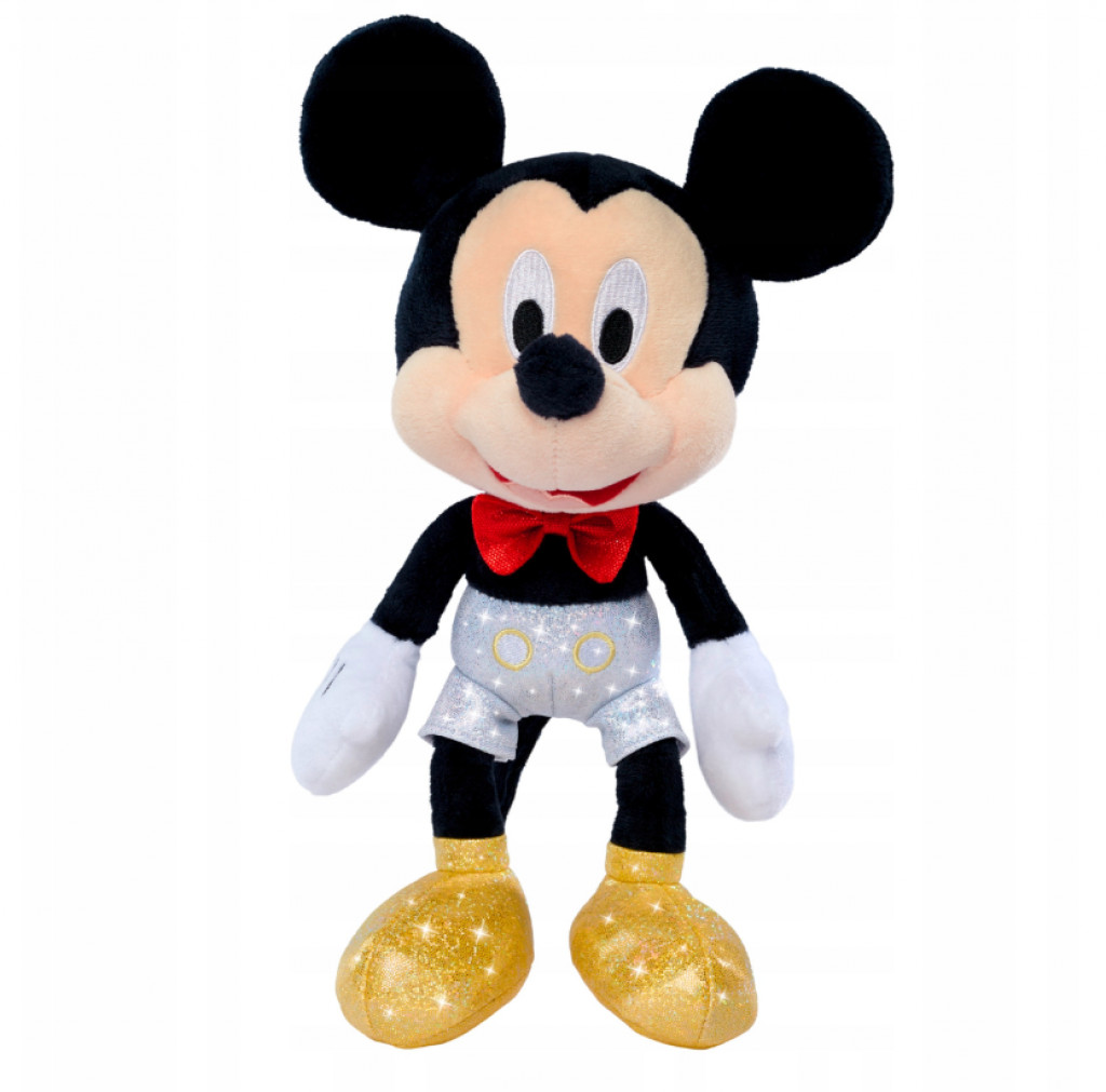 Aurora Plyšový Mickey Mouse - trblietkavý - 25 cm