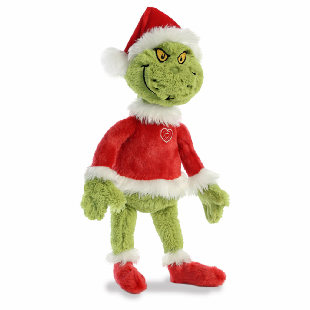 Aurora Plyšový Santa Grinch - Dr. Seuss - 48 cm