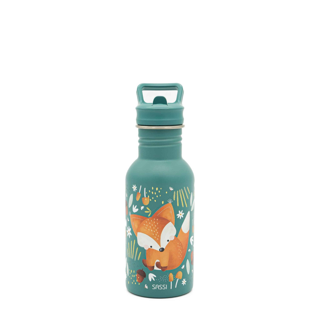 Sassi Nerezová fľaša  - 500ml - fox