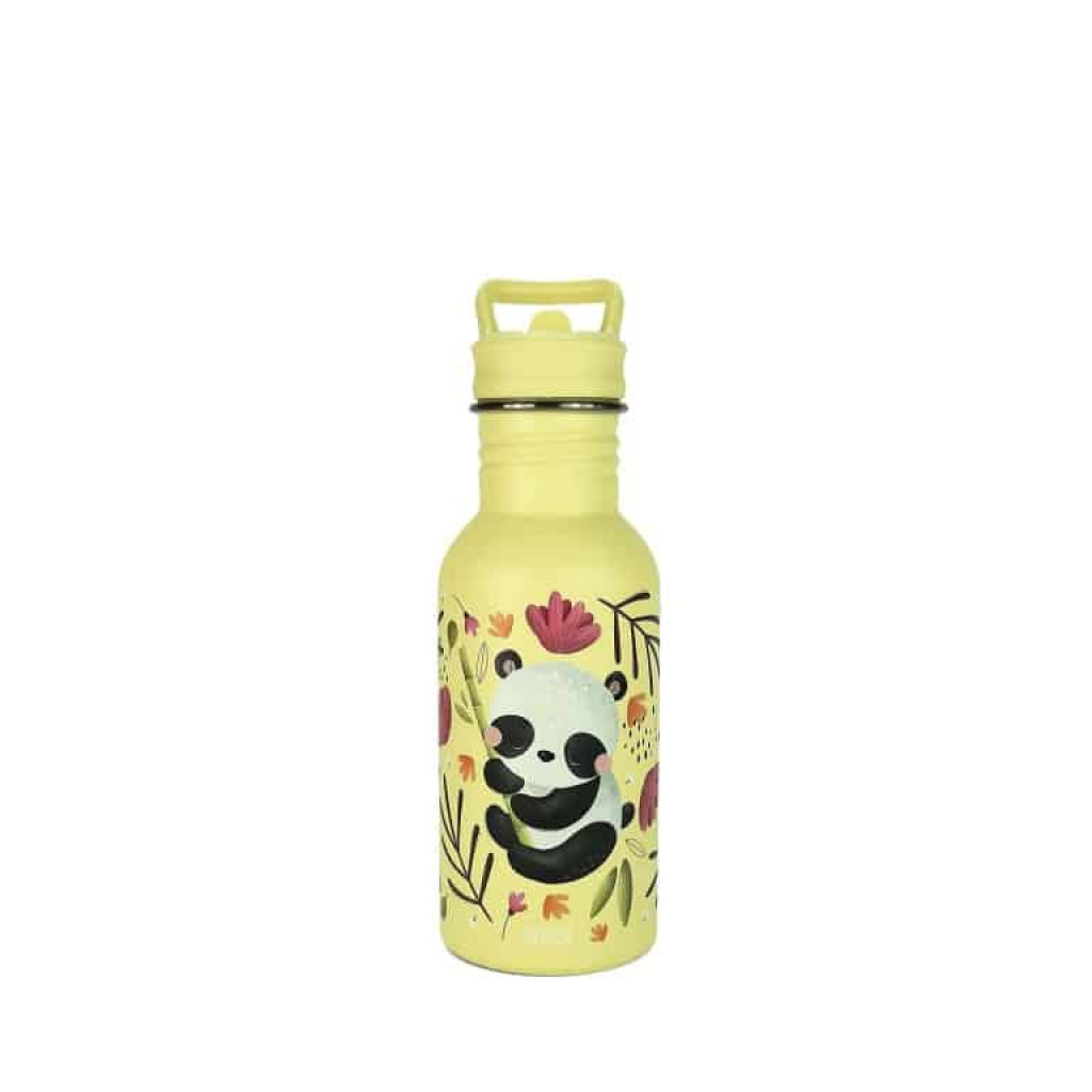 Sassi Nerezová fľaša  - gnummy the panda - 500ml