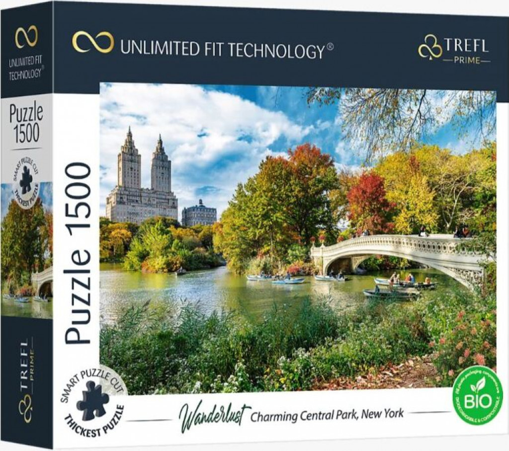 Trefl Trefl Prime puzzle 1500 UFT - Potulky: Okúzľujúci Central Park, New York