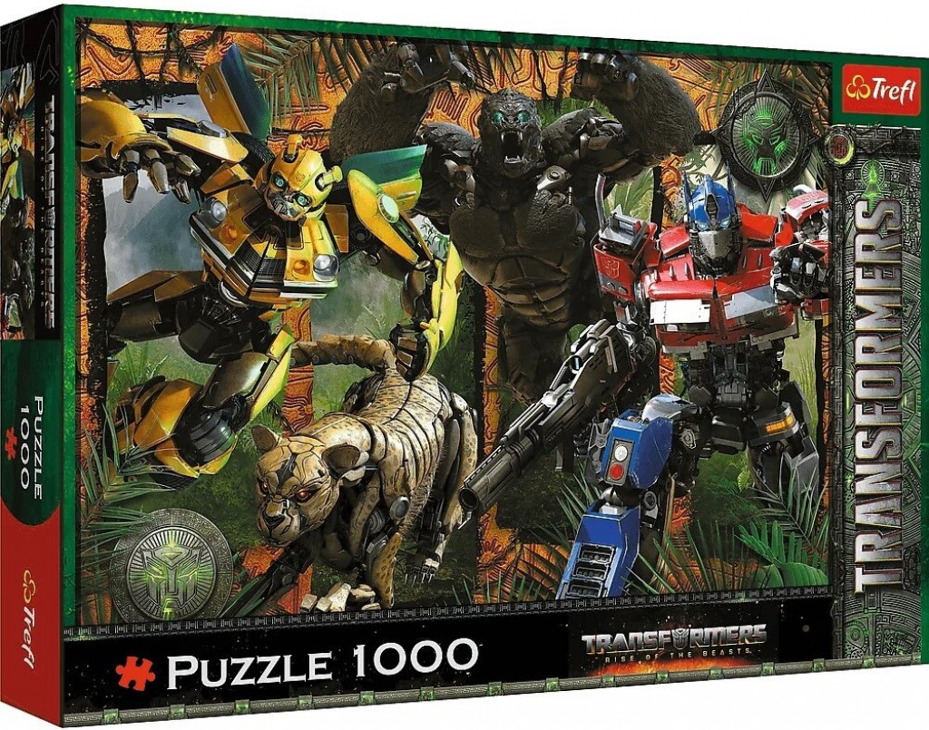 Trefl Trefl Puzzle 1000 - Transformeri: Vzostup šeliem / Hasbfro Transformers