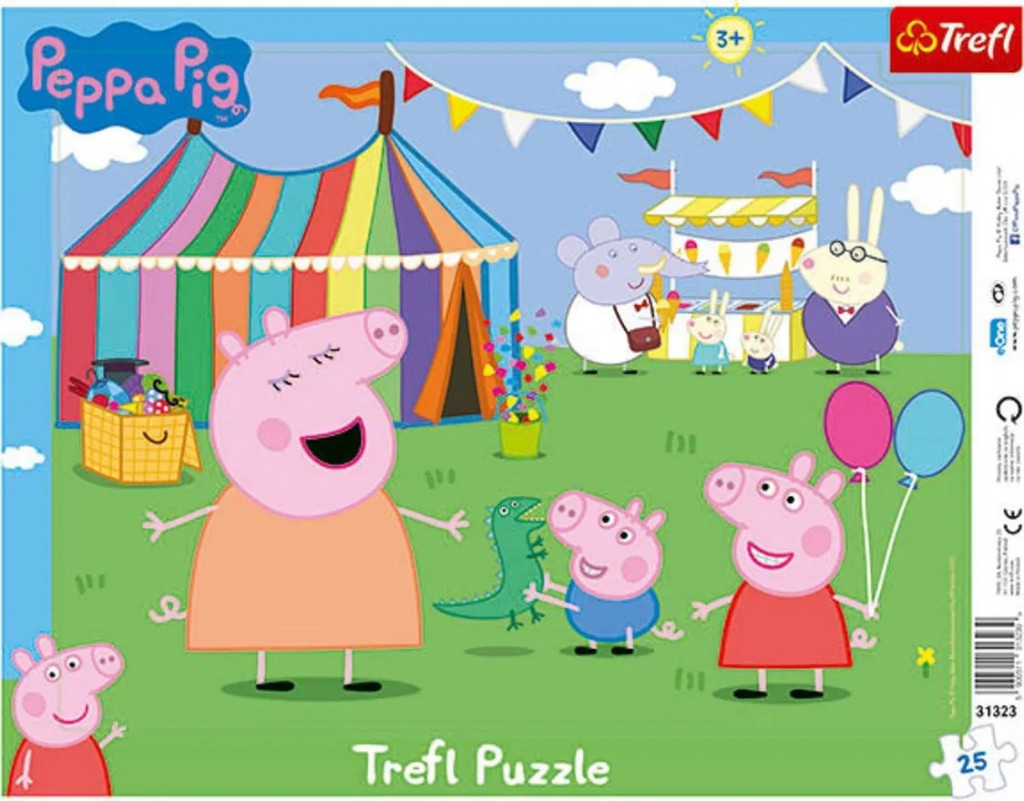 Trefl Trefl Puzzle Prasiatko Peppa 25 dielikov