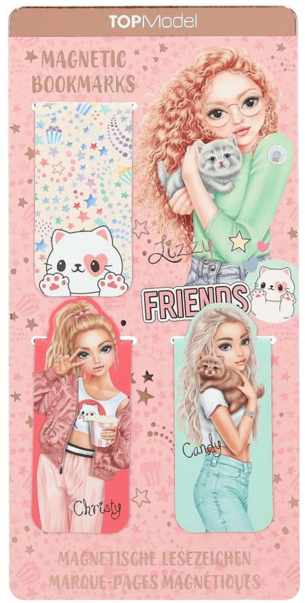 Top Model Magnetická záložka  CUTIE STAR