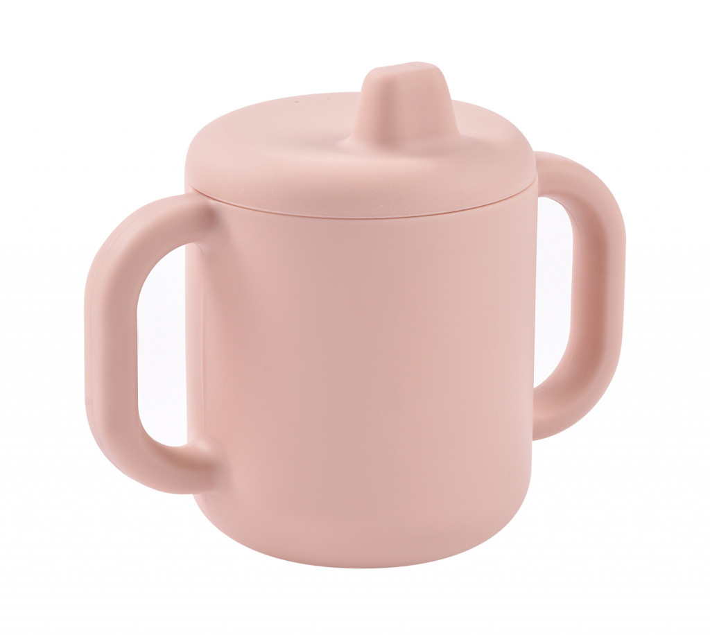 Beaba Hrnek silikonový s pítkem