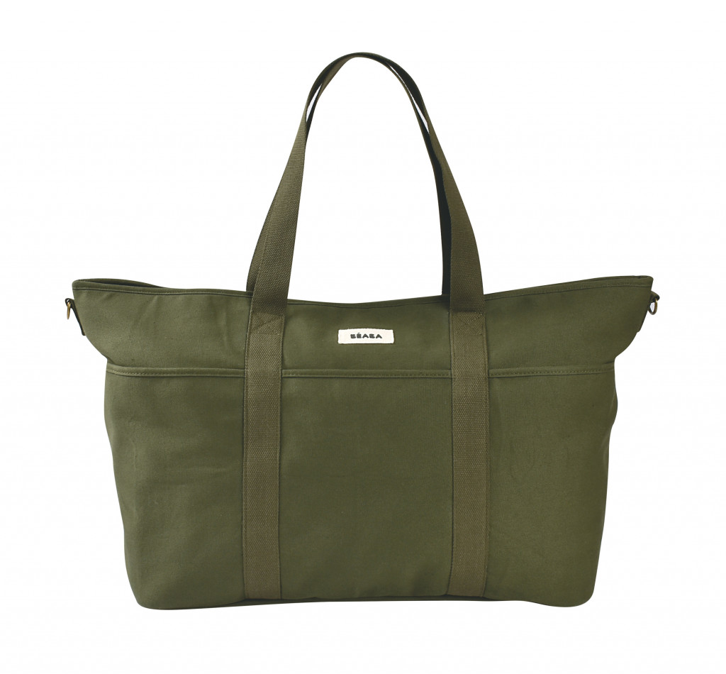 Beaba Prebaľovacia taška Madrid XXL Seagrass