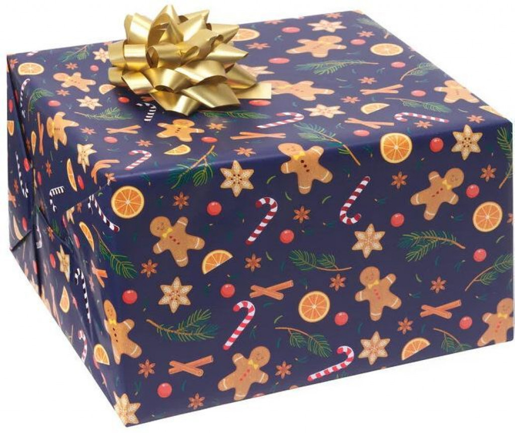Legami Baliaci papier Legami Christmas Wrapping Paper - Gingerbread