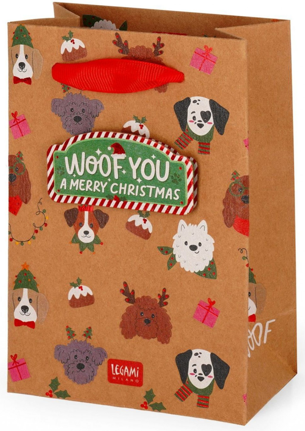 Legami Darčeková taška Legami Gift Bag - Small - Dogs